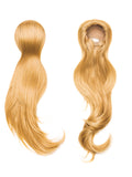 TIFFANY/M Toupet in capelli naturali lisci